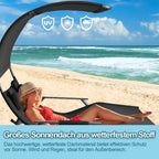Cosmo Go Doppelliege Sonnenliege mit Sonnendach Outdoor