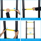 Cosmo Go Teleskopleiter Aluminium mit Abnehmbarem Haken