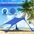 Cosmo Go Sonnenschutz Strand 3×3m UPF50