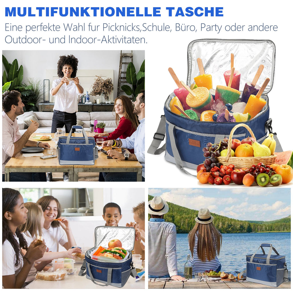 Cosmo Go Kühltasche Faltbar mit Kühlakku