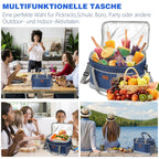 Cosmo Go Kühltasche Faltbar mit Kühlakku