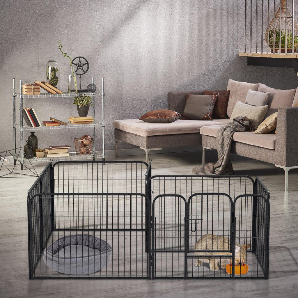 Cosmo Go Welpenlaufstall 8-teilig 60cm hoch Faltbar