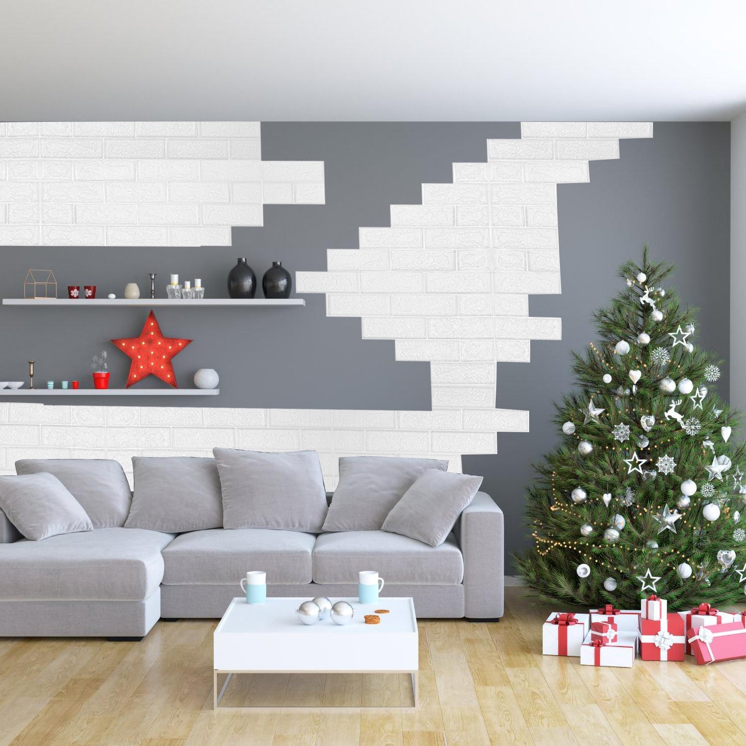 Cosmo Go 3D Wandpaneele Selbstklebend 10-30 Stück