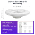 Cosmo Go Deckenventilator mit Beleuchtung RGB mit Fernbedienung