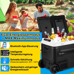 Cosmo Go Kompressor Kühlbox Kühlschrank 50L KFZ APP