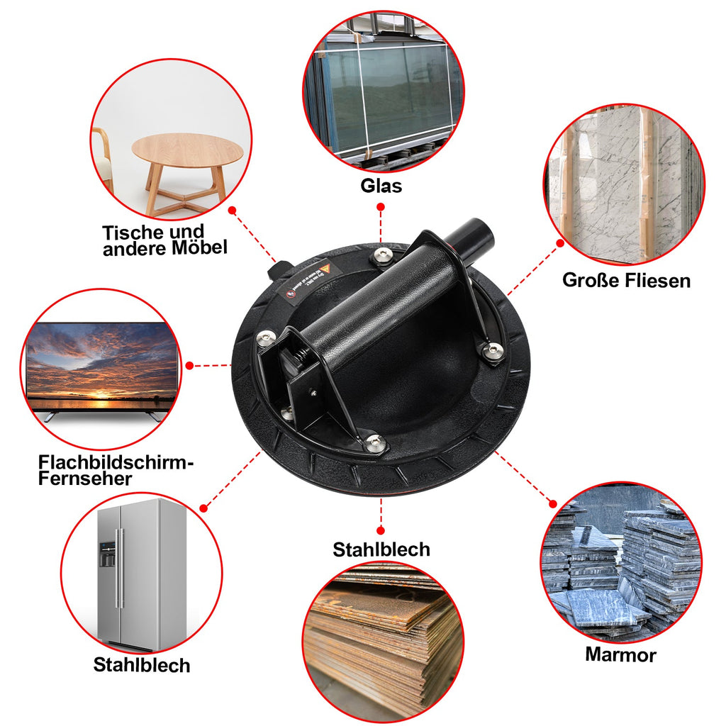 Cosmo Go Saugheber Saugnapfhalter 2 Stück max.100KG