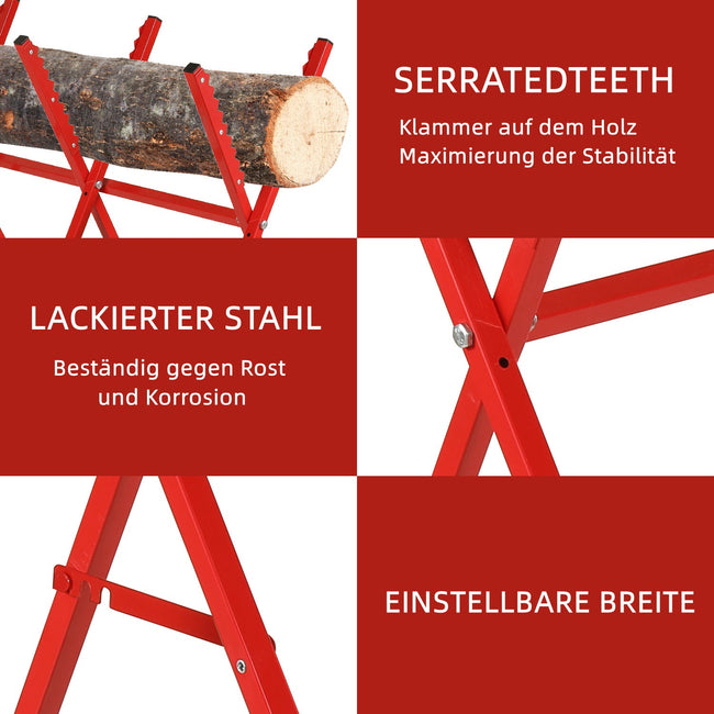 Cosmo Go Sägebock Sägegestell Max. Belastung 100 kg Main Image