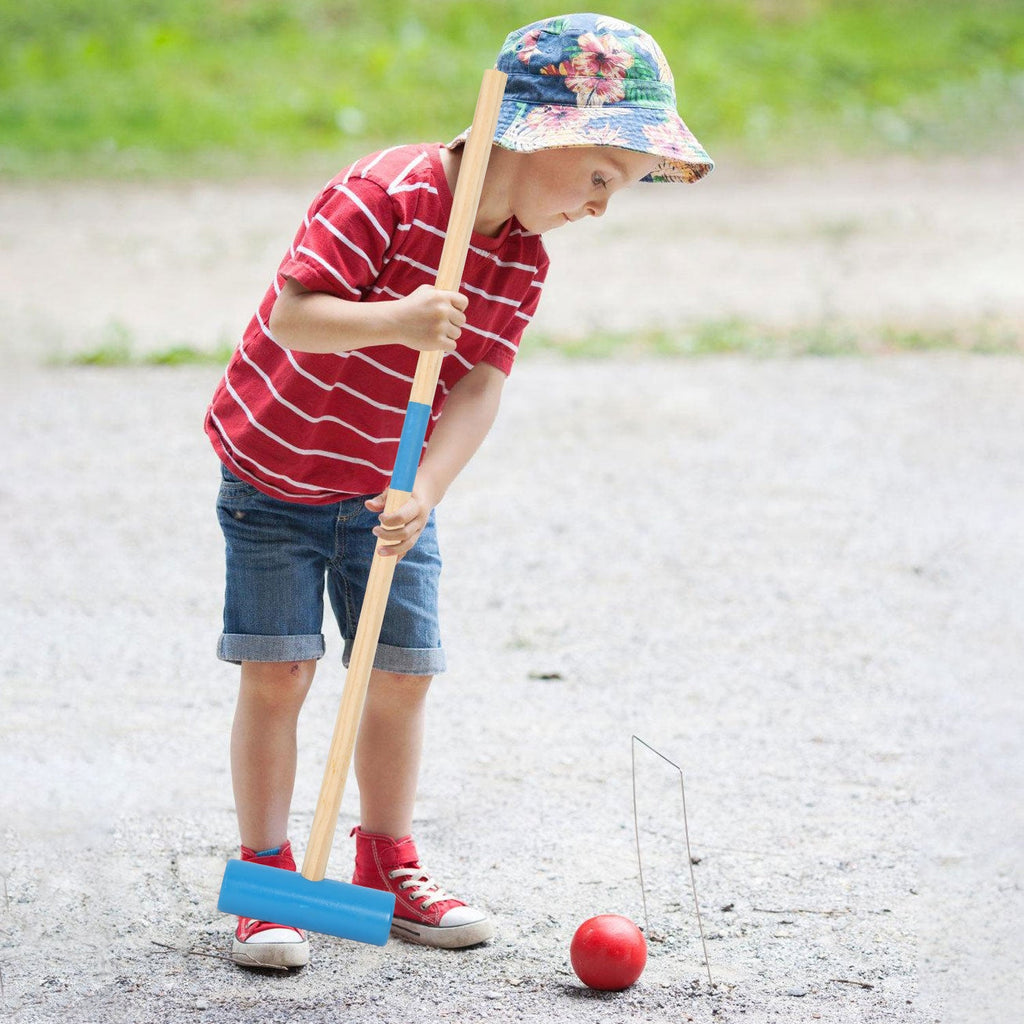 Cosmo Go Krocket Spiel 2-4 Spieler Croquet Set