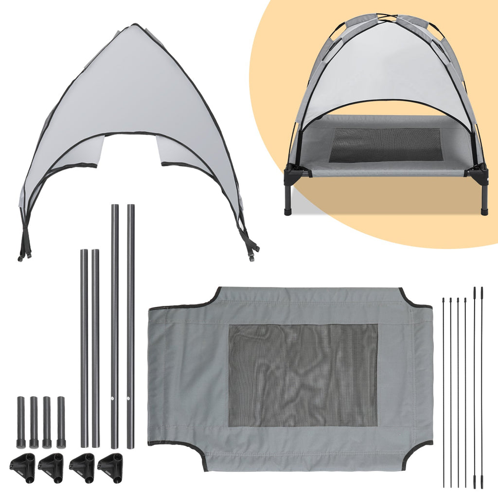 Cosmo Go Haustierbett mit Baldachin für Indoor & Outdoor
