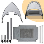 Cosmo Go Haustierbett mit Baldachin für Indoor & Outdoor