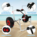 Cosmo Go Faltbarer Kajakwagen Bootswagen 75kg