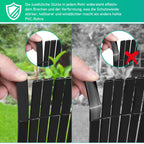 Cosmo Go PVC Sichtschutzmatte mit Kabelbindern