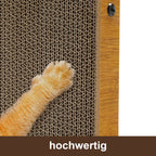 Cosmo Go Katzen Kratzbrett L förmig Kratzpappe
