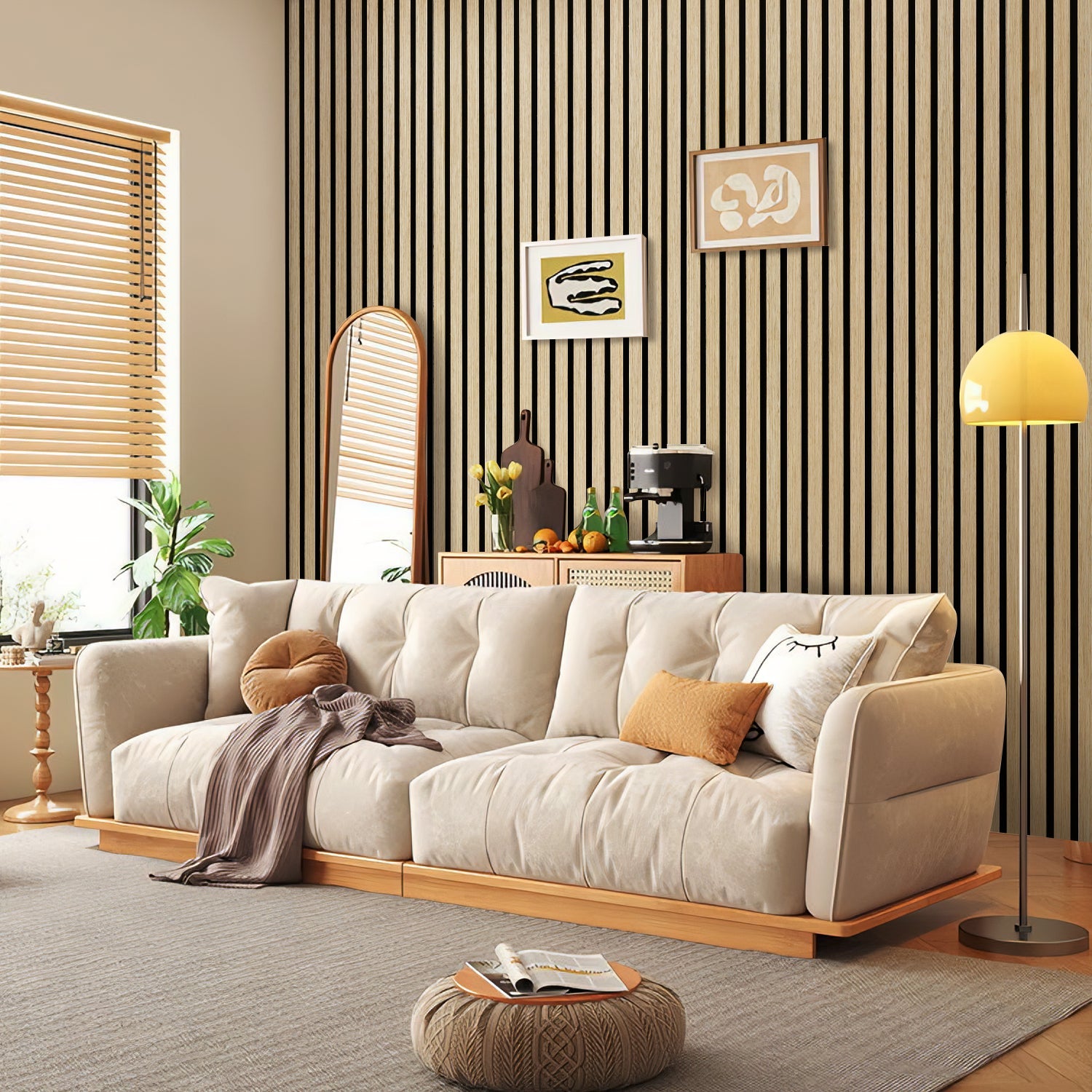 Cosmo Go Akustikpaneele Holz Wandpaneele 120x60cm