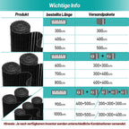 Cosmo Go PVC Sichtschutzmatte mit Kabelbindern