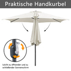 Cosmo Go Sonnenschirm Gartenschirm 3.5m Outdoor