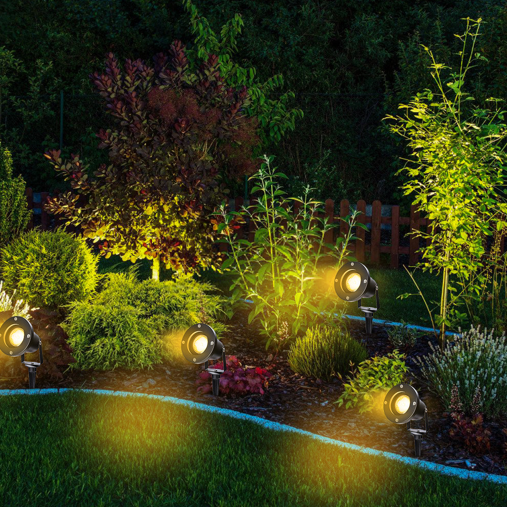 Cosmo Go Gartenleuchte Warmweiß IP65 4W GU10