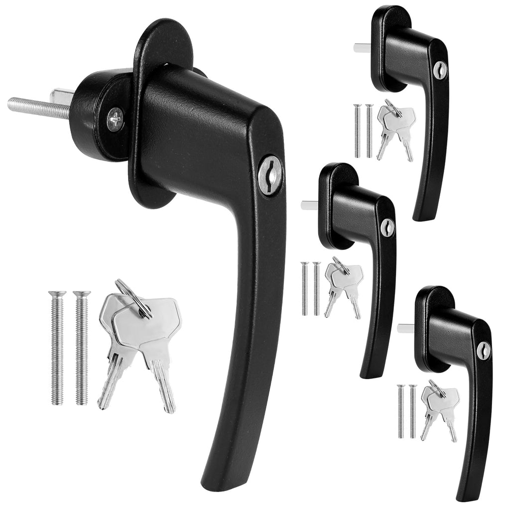 Cosmo Go Fenstergriff Abschließbar Aluminium mit Key