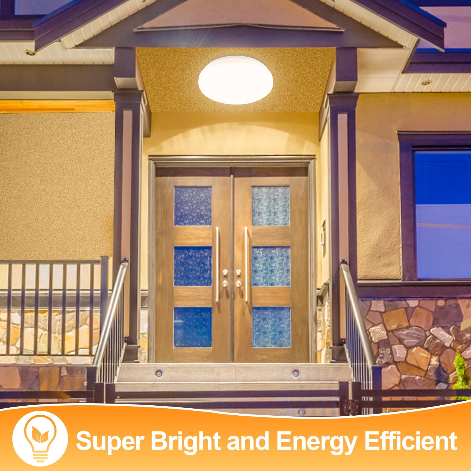 Cosmo Go 18W LED Deckenleuchte Neutralweiß mit Bewegungsmelder