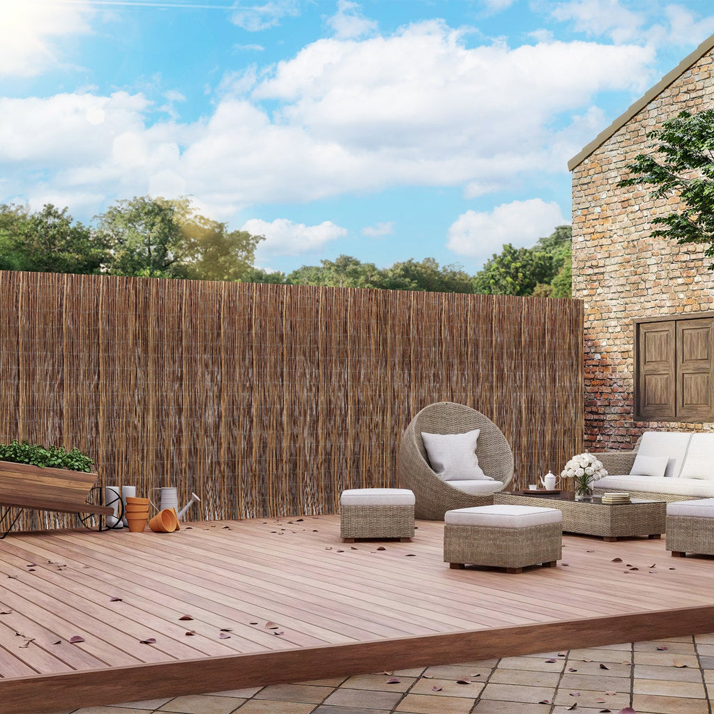 Cosmo Go Weidenzaun Weidenmatte Sichtschutz