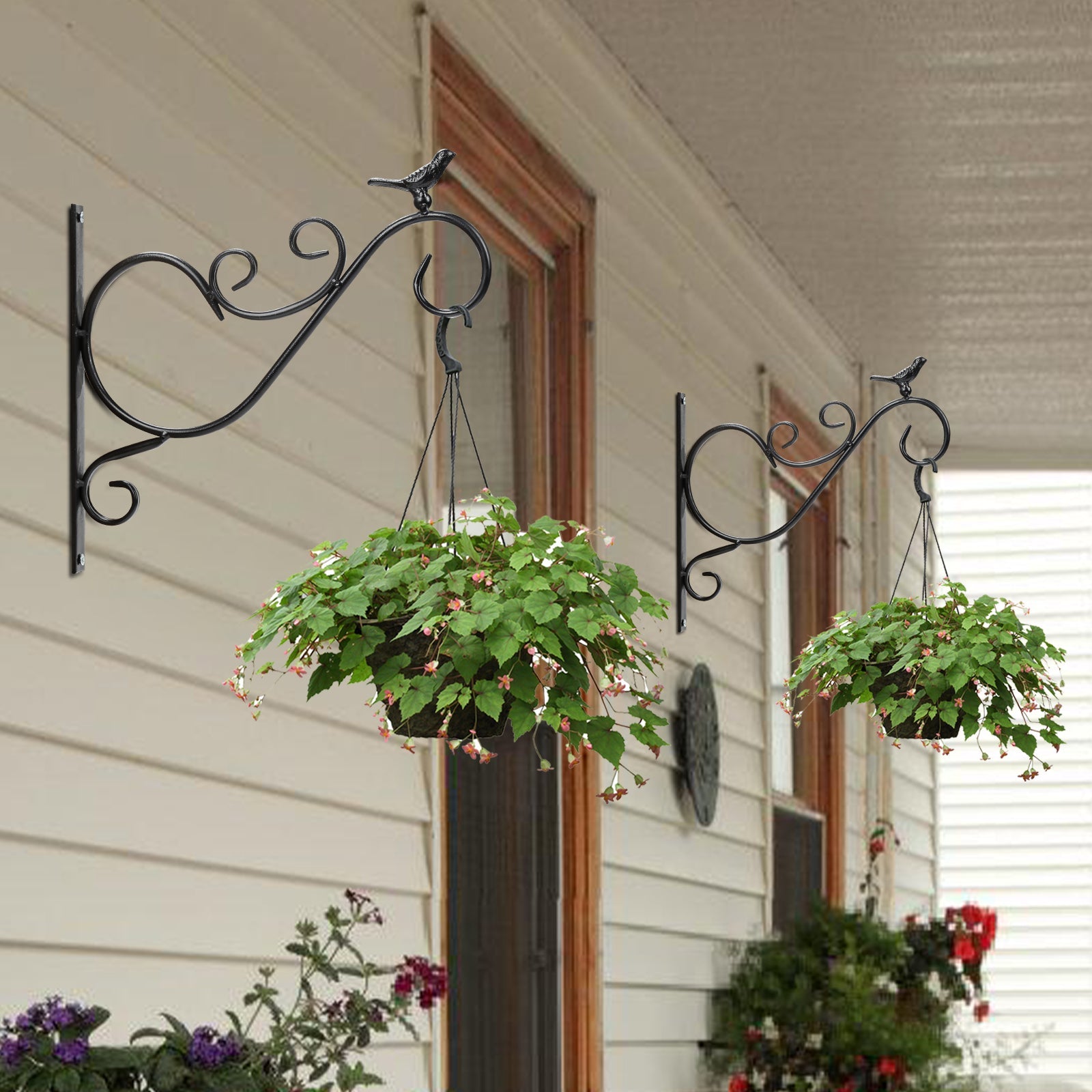 Cosmo Go 2x Blumenampel Wandhalterung