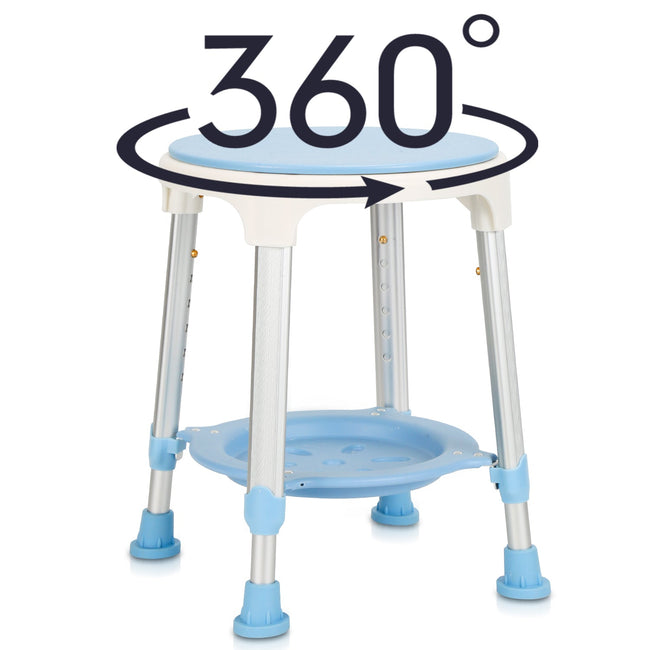 Cosmo Go Duschhocker 360°Drehbarer mit Paletten Main Image