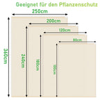 Cosmo Go Pflanzenfrostschutz Winterschutz 100g/㎡