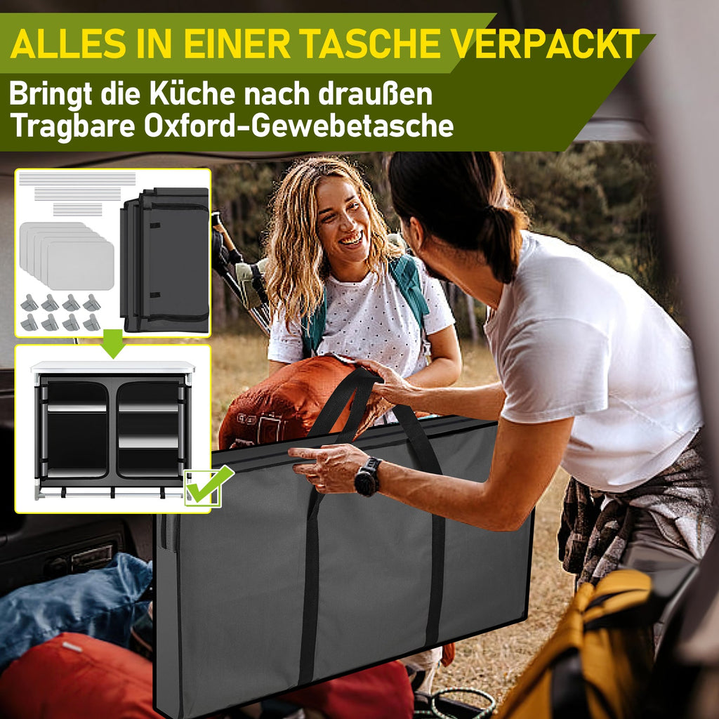Cosmo Go Campingküche Campingschrank Faltschrank