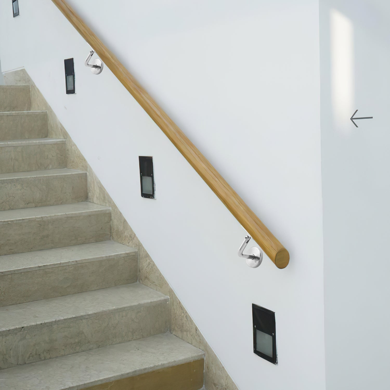 Cosmo Go Edelstahl Handlaufträger Handlauf Befestigung