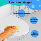 Cosmo Go Toilettendeckel WC Sitz mit Absenkautomatik O-Form