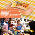 Cosmo Go Grill Salzstein BBQ 20x10x2.5CM 2er Set