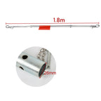 Cosmo Go Auto Abschleppstange Pannenhilfe 3tlg 2000kg