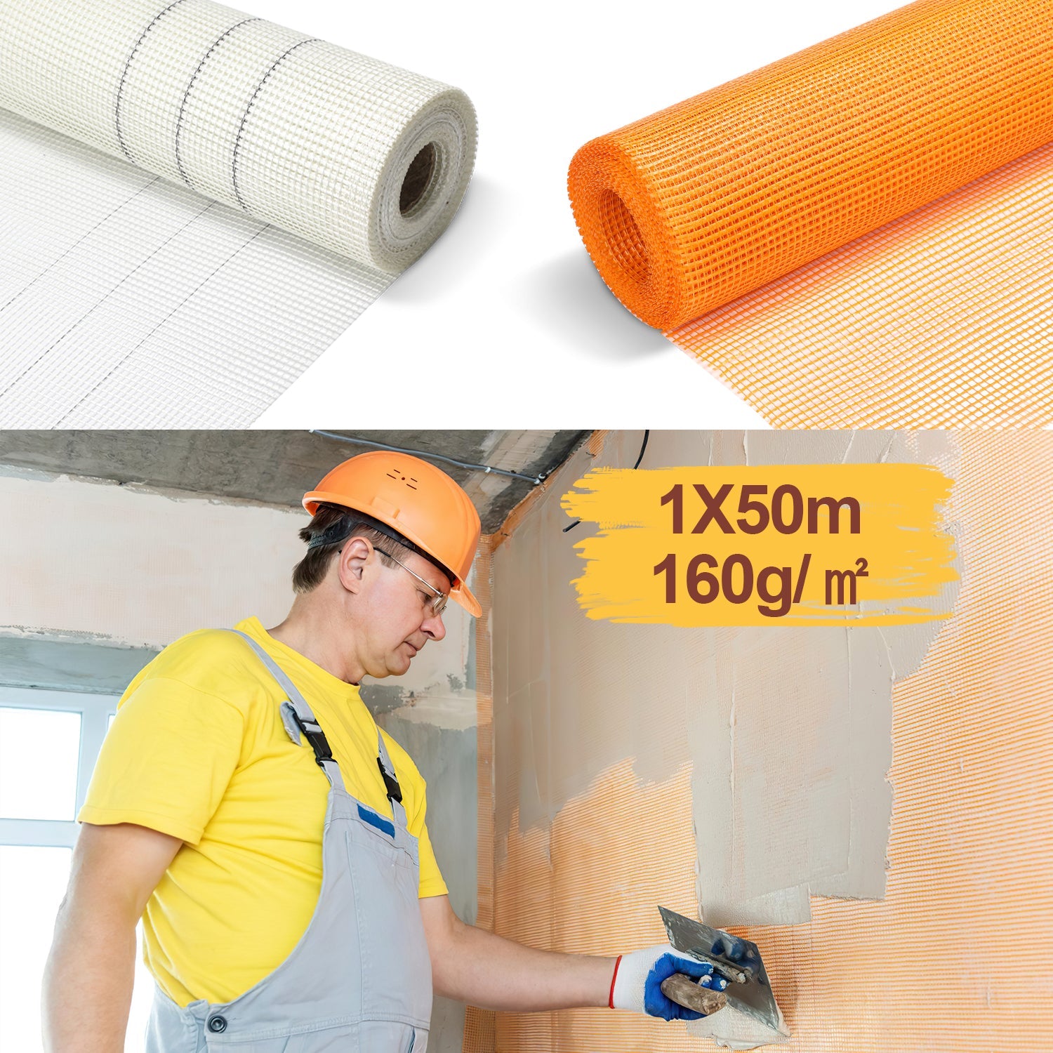 Cosmo Go Armierungsgewebe Putzgewebe 1m x 50m 160 g/m²