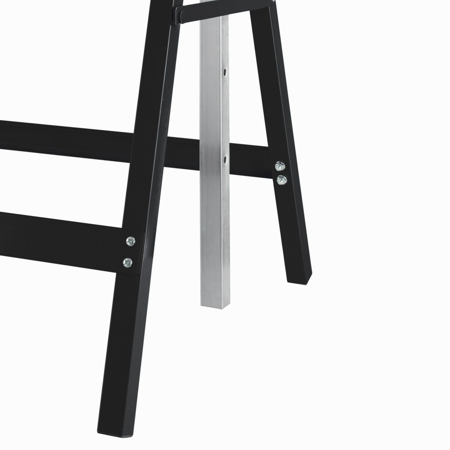 Cosmo Go 2x Gerüstbock Klappbock 7-fach höhenverstellbar Schwarz