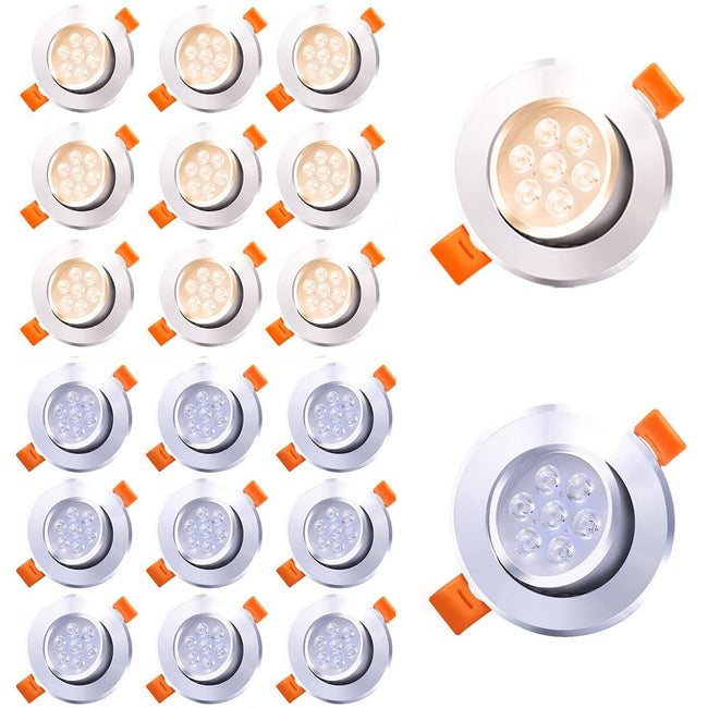 Cosmo Go LED Einbaustrahler 3W/5W/7W Kaltweiß/Warmweiß Hover Image