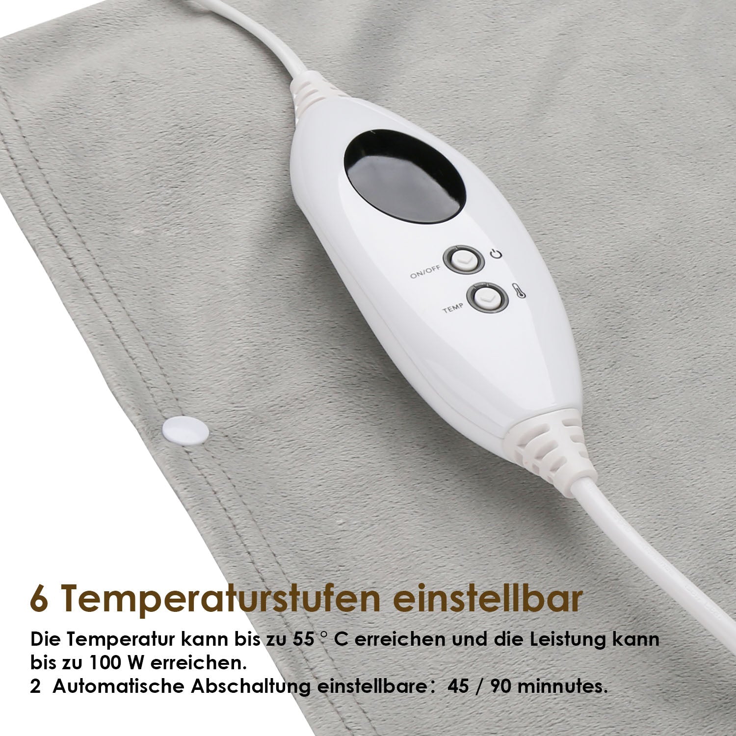 Cosmo Go Heizkissen mit 6 Temperaturstufen