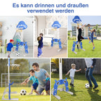 Cosmo Go Kinder Basketballkorb Set 4 in 1 höhenverstellbarer