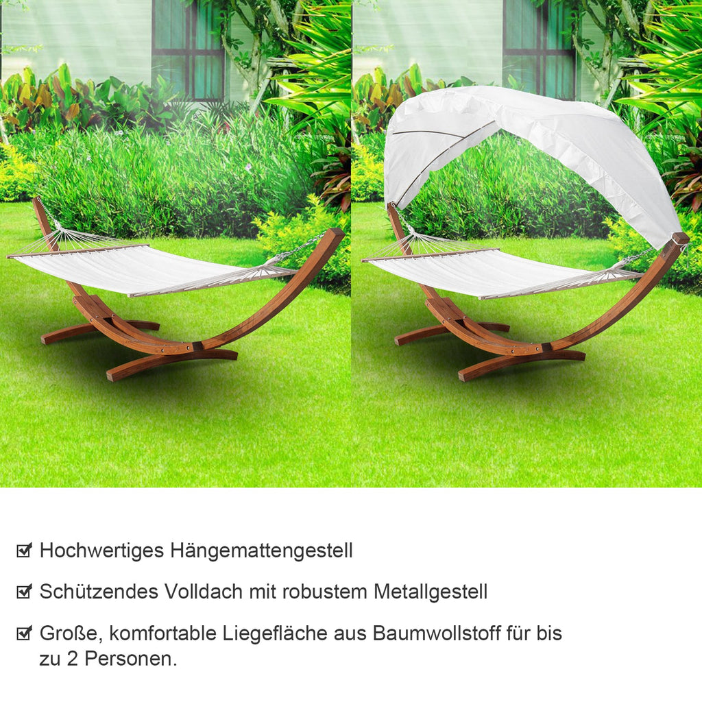 Cosmo Go Hängematte Holz Hammock mit Gestell