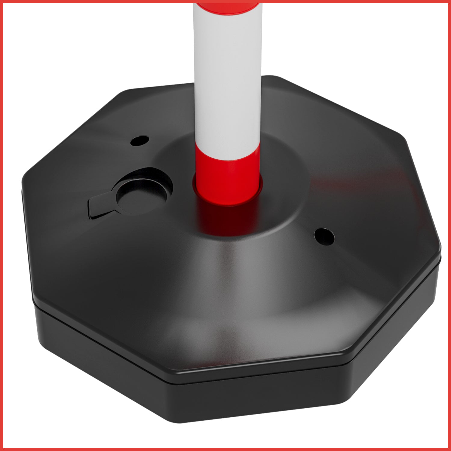 Cosmo Go 2X Absperrpfosten Kettenpfosten Kunststoff 1,4 m