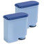 Cosmo Go 2x Wasserfilter Kaffeemaschinenfilter für Philips AquaClean