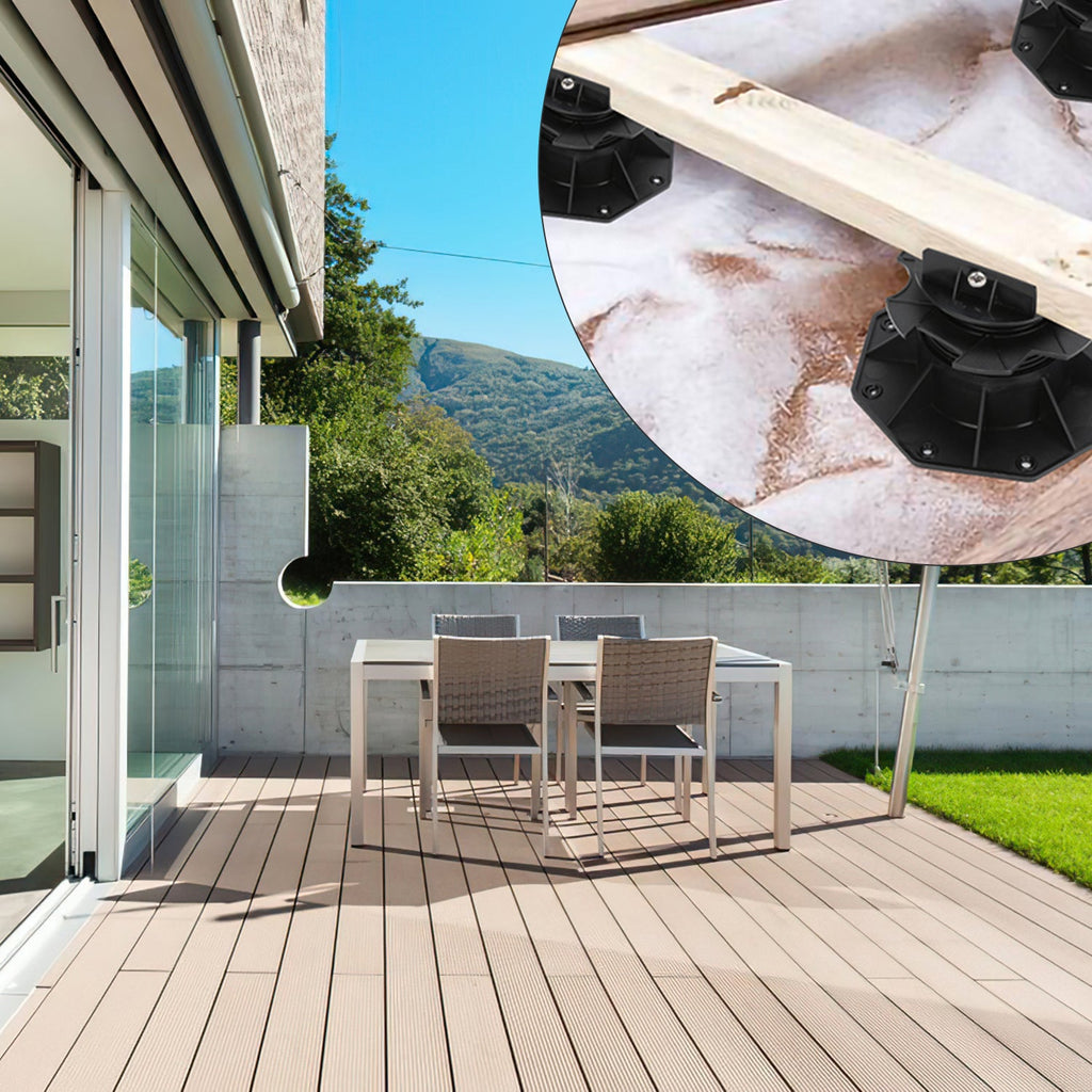 Cosmo Go Stelzlager Höhenverstellbar Terrassenlager 10 Stück