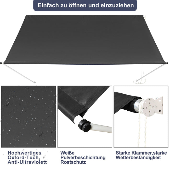 Cosmo Go Einziehbar Markisen Spannmarkise Main Image