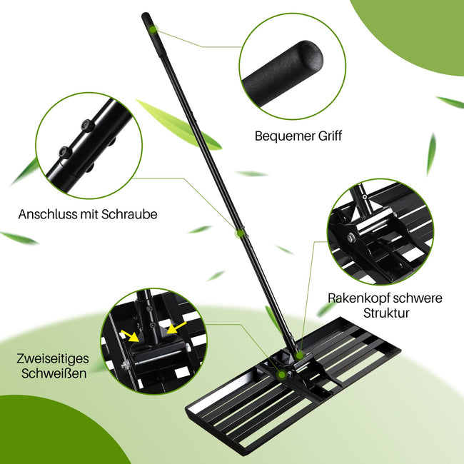 Cosmo Go Rasenrakel Nivellierrechen 75cmx25cm Main Image
