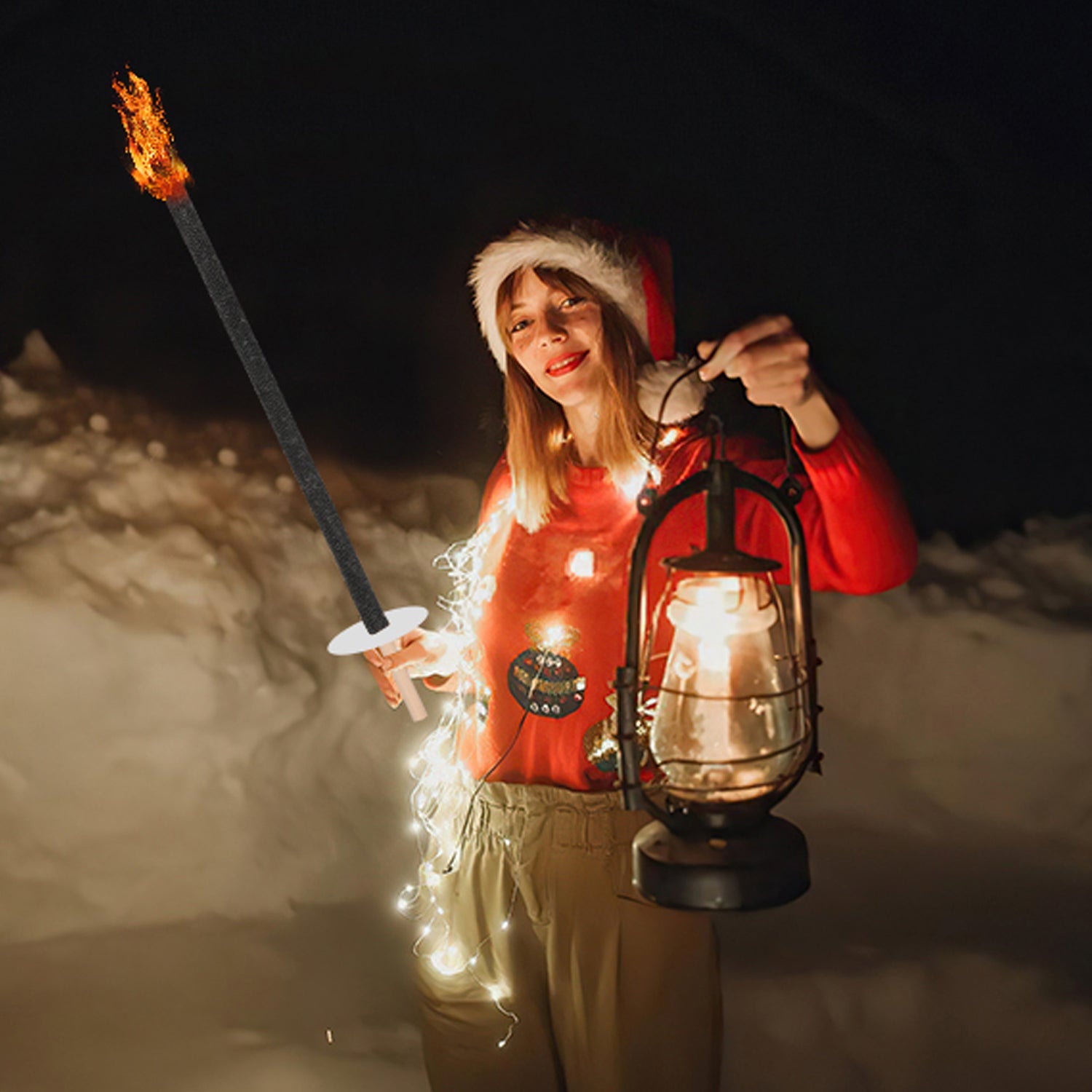 Cosmo Go Wachsfackeln Fackeln für Outdoor Brennzeit 45 min