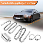 Cosmo Go Abgasschlauch Auto Edelstahl Schalldämpfer