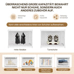 Cosmo Go 6 Ebenen Schuhboxen Aufbewahrungsbox Stapelbar