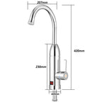 Cosmo Go 3KW Elektrischer Wasserhahn LED Temperaturanzeige