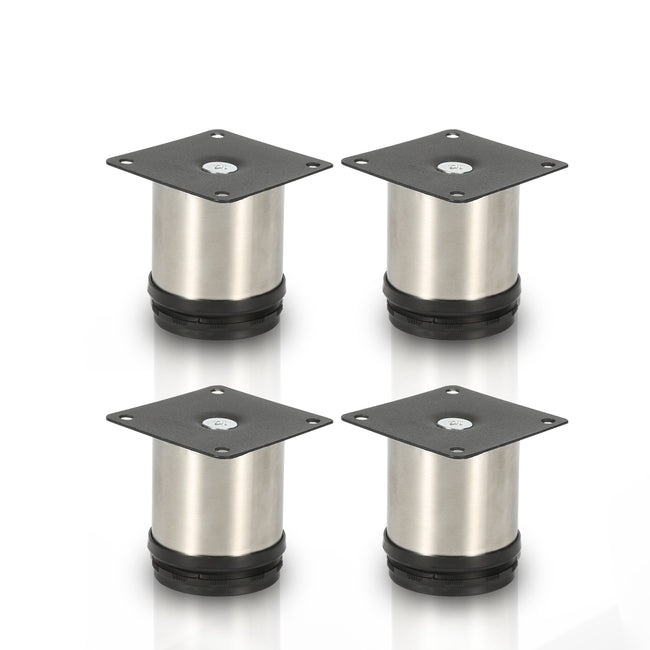 Cosmo Go 4er Set Möbelfüße Edelstahl Verstellbare Hover Image