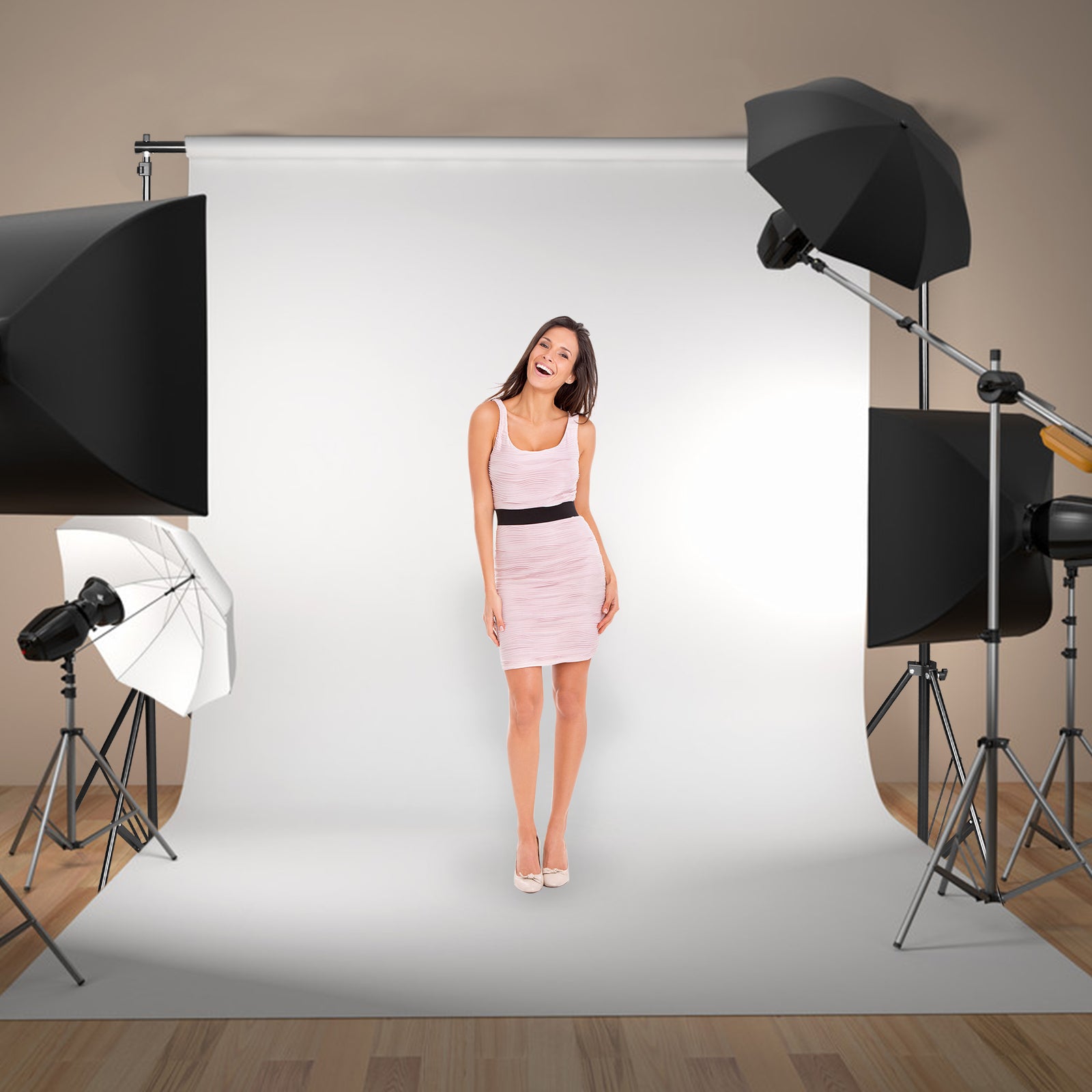 Cosmo Go 3x2M Hintergrundsystem Mit Hintergrund Fotostudio