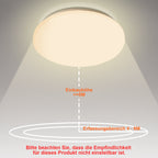 Cosmo Go LED Deckenlampe mit Bewegungsmelder 12W Warmweiß